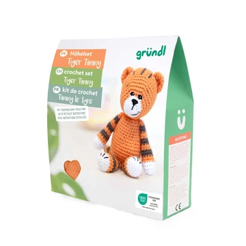 Timmy, a tigris horgolószett (pamut)