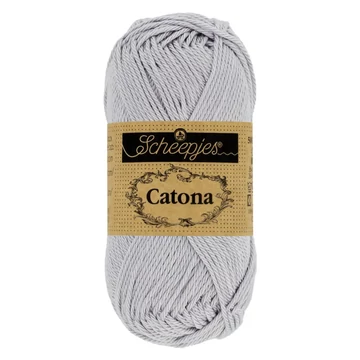 074 Galambszürke Scheepjes Catona horgoló fonal (50g/25g/10g)
