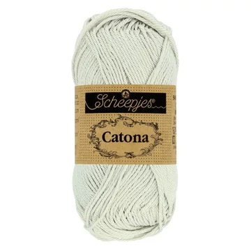 172 Ezüstszürke Scheepjes Catona horgoló fonal (50g/25g/10g)