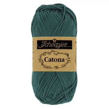 244 Fenyőzöld Scheepjes Catona horgoló fonal (50g/25g/10g)