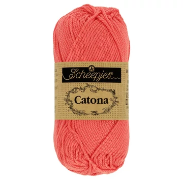 252 Görögdinnye piros Scheepjes Catona horgoló fonal (50g/25g/10g)