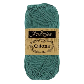 391 Mélytengerkék Scheepjes Catona horgoló fonal (50g/25g/10g)