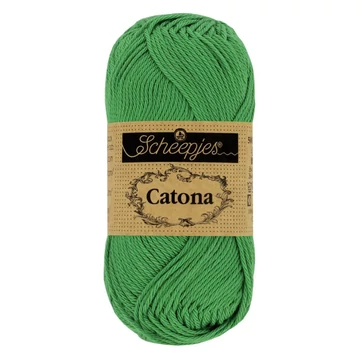 515 Karácsonyi zöld Scheepjes Catona horgoló fonal (50g/25g/10g)