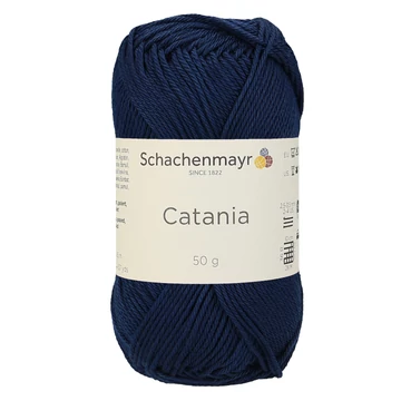 124 Tengerkék Schachenmayr Catania horgoló fonal