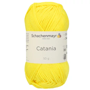 280 Pitypangsárga Schachenmayr Catania horgoló fonal