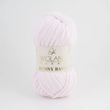 04 Babarózsaszín Wolans Bunny Baby zsenília fonal