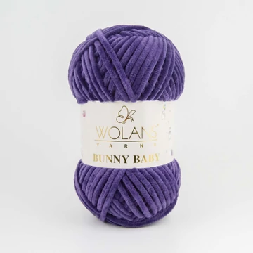 16 Lila Wolans Bunny Baby zsenília fonal