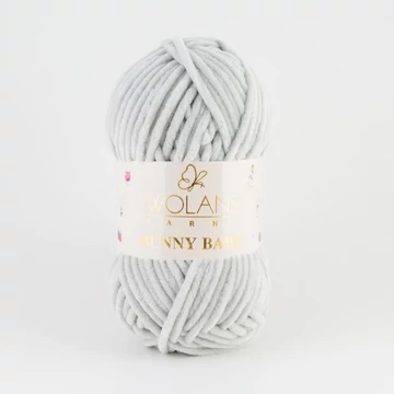 36 Ezüstszürke Wolans Bunny Baby zsenília fonal