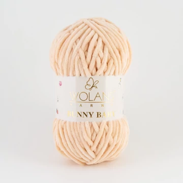 42 Kagyló rózsaszín Wolans Bunny Baby zsenília fonal