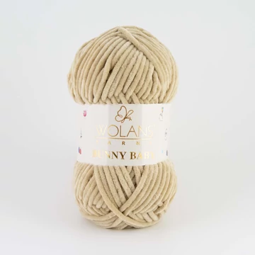 45 Gomba barna Wolans Bunny Baby zsenília fonal