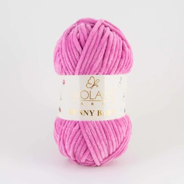 61 Orchidealila Wolans Bunny Baby zsenília fonal