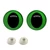 Állat szem, zöld (12-15 mm)