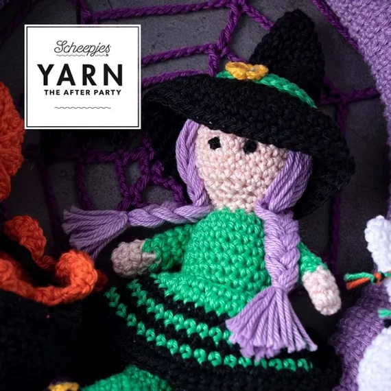 Halloweeni koszorú - amigurumi mintafüzet