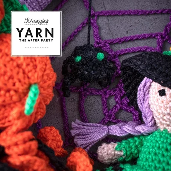 Halloweeni koszorú - amigurumi mintafüzet