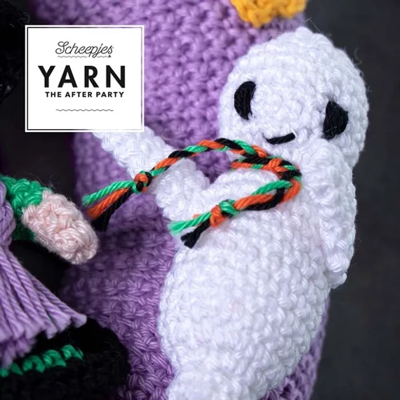 Halloweeni koszorú - amigurumi mintafüzet