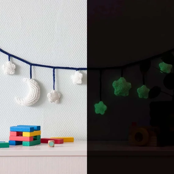 Scheepjes Glow Up világító horgoló fonal (50 g)