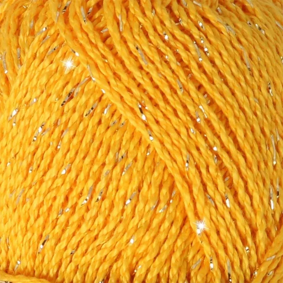 Scheepjes Catona Shine lurexes horgoló fonal közelről