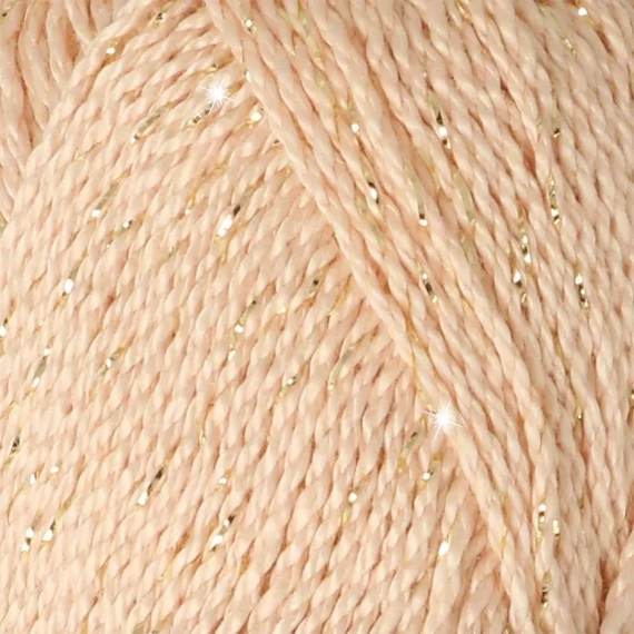 Scheepjes Catona Shine lurexes horgoló fonal közelről