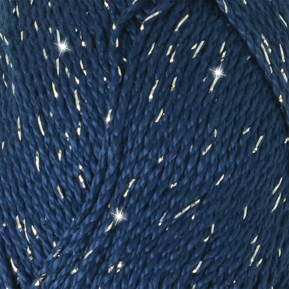 Scheepjes Catona Shine lurexes horgoló fonal közelről