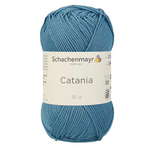 380 Csempekék Schachenmayr Catania horgoló fonal