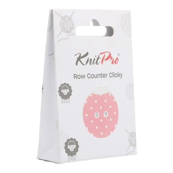 KnitPro klikkelős sorszámláló