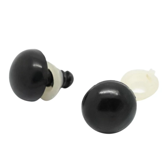 Fekete biztonsági szem (12 mm)