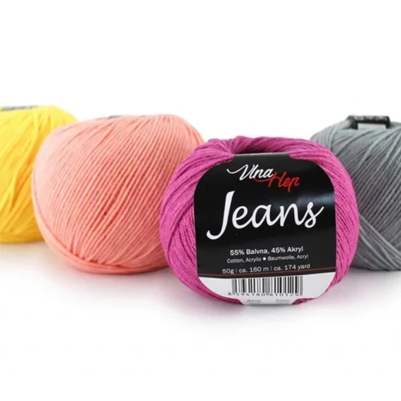 8008 Piros Jeans horgoló fonal